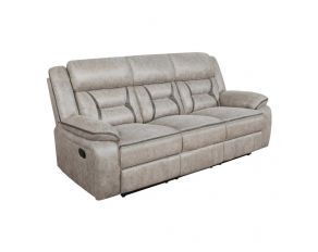 Greer Motion Sofa in Taupe