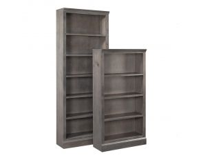 Churchill 72 Bookcase with 4 fixed shelves in Smokey Grey