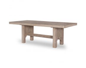 Westwood Trestle Table in Weathered Oak