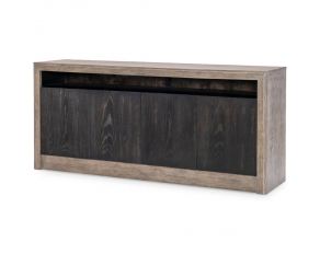 Halifax Sideboard in Dark Java and Light Flax