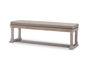 Halifax Bench in Light Flax