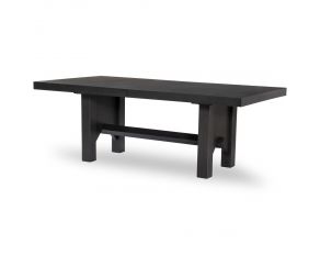 Westwood Trestle Table in Charred Oak