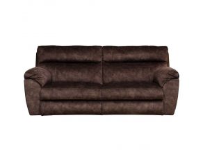 Sedona Power Headrest with Lumbar Lay Flat Reclining Sofa in Mocha