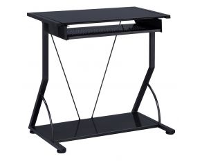 Coaster Black Transitional Desk