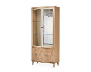 Villa Cherie Display Cabinet in Caramel