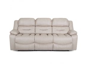 Decker Power Reclining Sofa with Integrated USB Port in Easter Buff