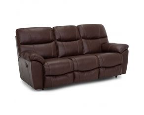 Cabot Manual Reclining Sofa in Bison Walnut