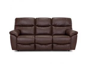 Cabot Power Reclining Sofa with Integrated USB Port in Bison Walnut