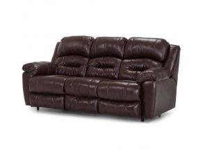 Bellamy Power Reclining Sofa with USB Port in Antigua Dark Brown