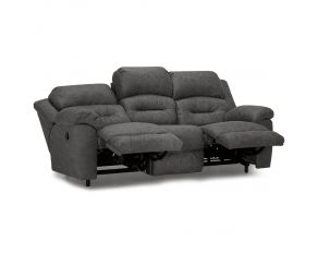 Bellamy Manual Reclining Sofa in Cowboy Graphite