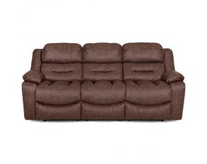 Decker Power Reclining Sofa with Integrated USB Port in Easter Mocha