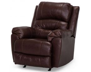 Bellamy Power Rocker Recliner with USB Port in Antigua Dark Brown