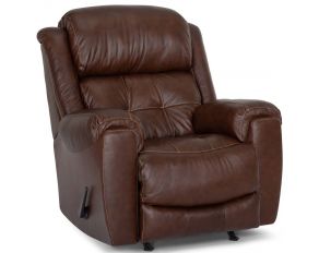 Corwin Rocker Recliner in Dakota Brown