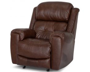 Corwin Power Rocker Recliner with Integrated USB Port in Dakota Brown