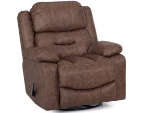 Decker Swivel Glider Recliner in Easter Mocha