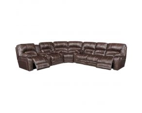 Franklin Legacy Sectional in Ford Chocolate