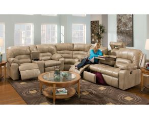 Franklin Dakota Sectional in Oregon Tail Putty