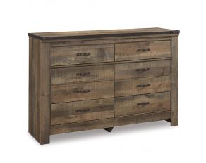 Trinell Drawer Dresser in Brown