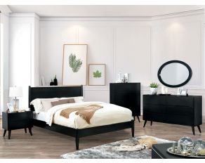 Lennart II Panel Bedroom Collections in Black