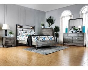 Daphne Panel Bedroom Collections in Gray