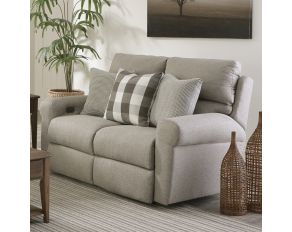 Westport Power Lay Flat Reclining Loveseat in Metal