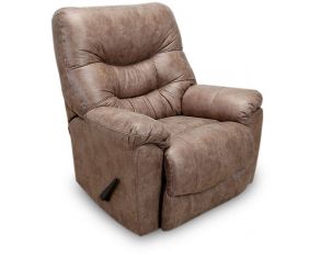 Trilogy Power Rocker Recliner with Integrated USB Port in Marshall Camel