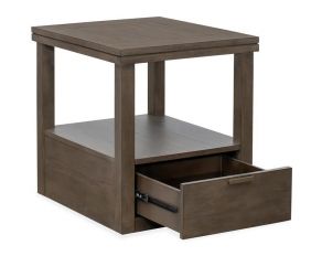 McGrath Rectangular End Table in Urbane Bronze