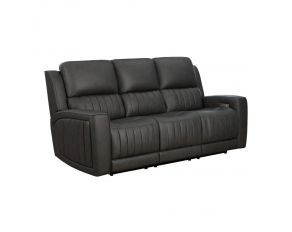 Pierce Power Reclining Sofa in Homerun Dark Gray