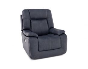 Bennett Lay Flat Power Recliner in Capriccio Slate