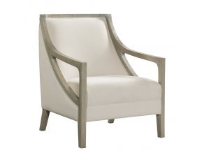 Hopkins Chair in Whitewash and Columbia Natural