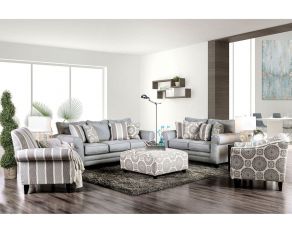 Furniture of America Misty Living Room Set in Blue (Default)Back  Reset  Delete  Duplicate  Save  Save and Continue Edit