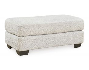 Brebryan Ottoman in Flannel