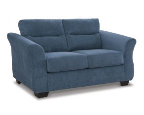 Miravel Loveseat in Indigo