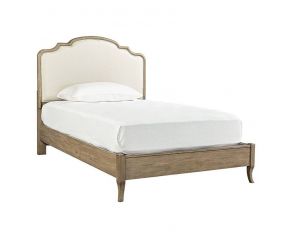 Provence Twin Upholstered Bed in Patine