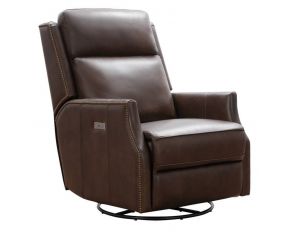 Cavill Swivel Glider Recliner in Ashford Walnut