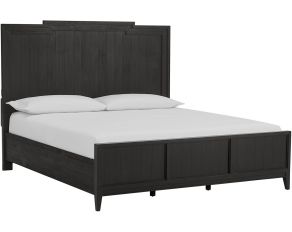 Camden King Panel Bed in Black Domino