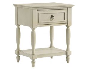 Gianna Youth Open Nightstand in White