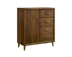 Malibu 4 Drawer Chest in Walnut