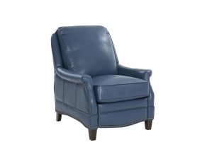 Ashebrooke Push Thru The Arm Recliner in Marisol Blue