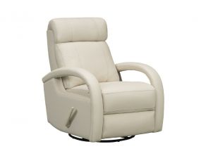 Harlee Swivel Glider Manual Recliner in Troy Cream