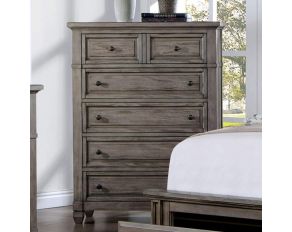 Durango 6-Drawer Chest in Warm Gray