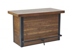 Tyler Bar Table in Rustic Chestnut