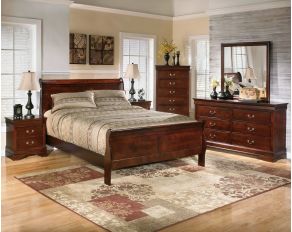 Ashley Furniture Alisdair Bedroom Set in Dark Brown