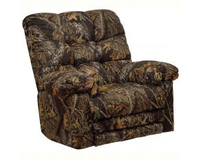 CloudNine Chaise Rocker Recliner with X-TRA Comfort Extended Ottoman in Mossy Oak New Breakup