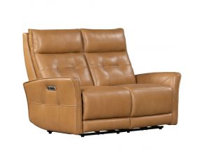 Gershwin Zero Gravity Power Reclining Loveseat in Lucca Butterscotch