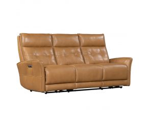 Gershwin Zero Gravity Power Reclining Sofa in Lucca Butterscotch