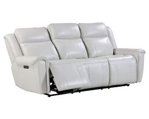 Atlantis Zero Gravity Power Reclining Sofa in Whisper Ivory