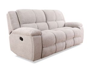 Buster Manual Reclining Sofa in Opal Taupe