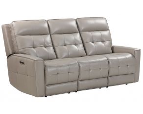 Canterbury Zero Gravity Power Reclining Sofa in Pewter