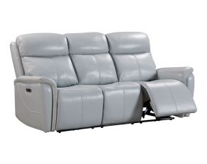 Cascade Power Reclining Sofa in Seamist Grey